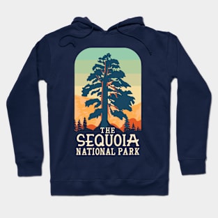 A Vintage Travel Art of the Sequoia National Park - California - US Hoodie